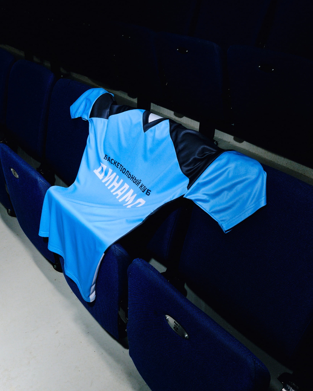 Футболка «Джерси» голубая — фото 2