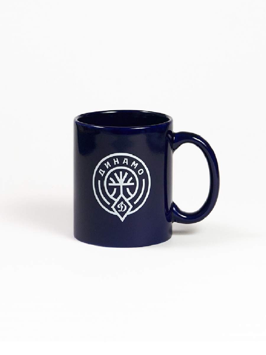 Кружка керамическая тёмно-синяя