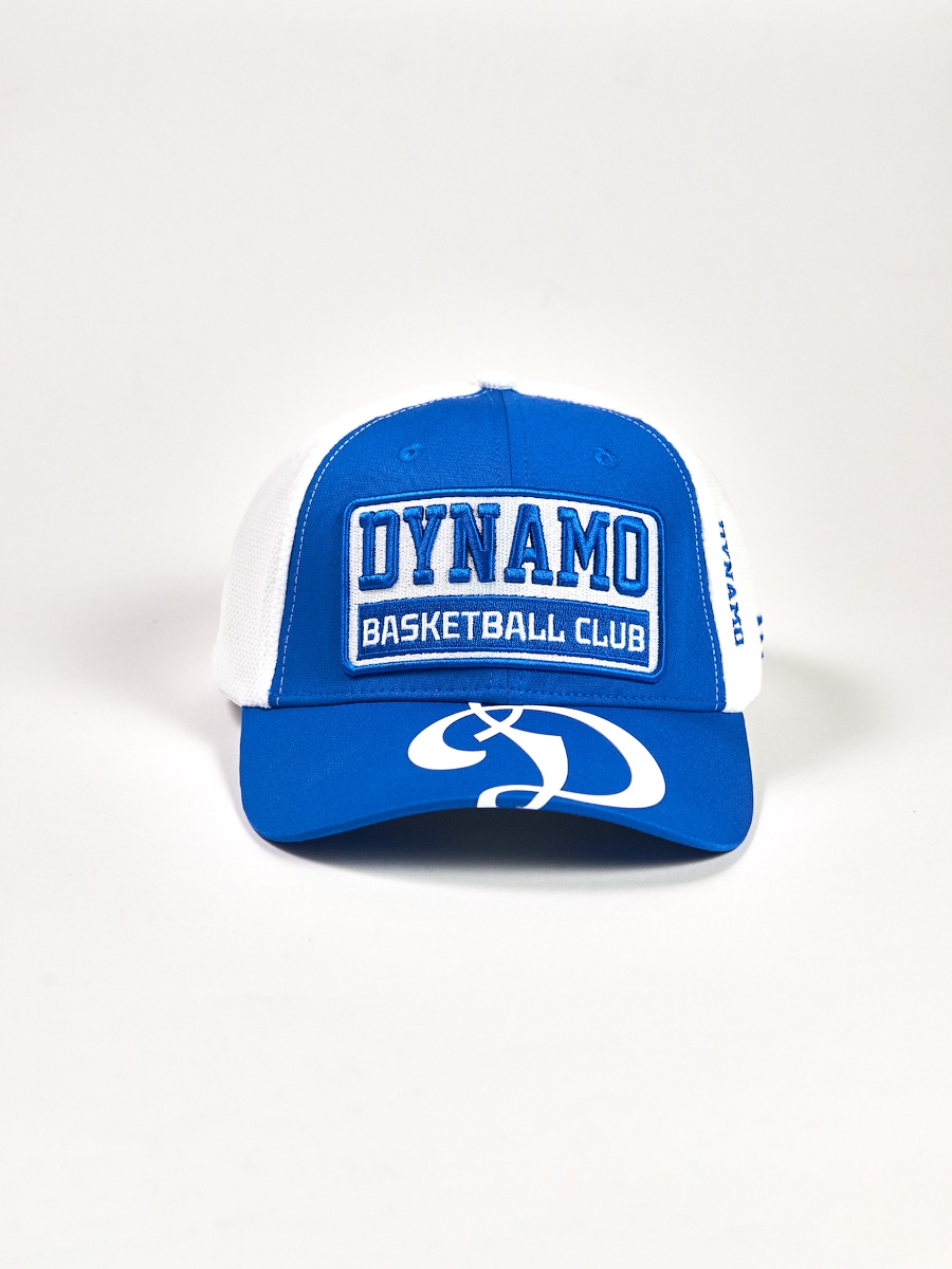 Бейсболка сине-белая