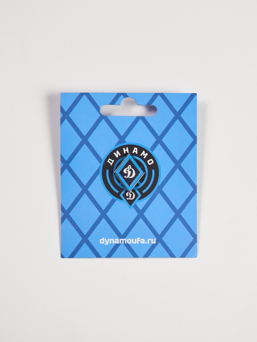 Значок металлический с логотипом Общества «Динамо», ромб, синий — фото 2