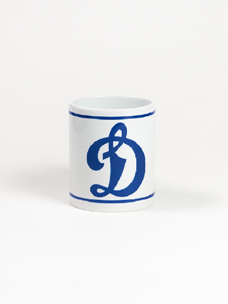 Кружка керамическая «Динамо» белая